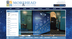 Desktop Screenshot of moreheadplanetarium.org